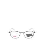 geometric-frame glasses 1