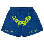 Шорты Sp5der OG Web Double Layer Short 'Blue' 1