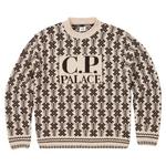 Свитера Palace x C.P. Company Lambswool Knit 'Stone' 1