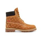 Ботинки Supreme x Timberland 6 Inch Premium Waterproof Boot 'Embossed Diamond Plate - Wheat' 1