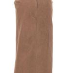 draped denim midi skirt 4