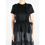 tulle-detailing T-shirt 2