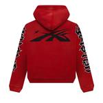 Худи Hellstar Halloween Skeleton Airbrushed Hoodie 'Red' 2