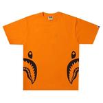 Футболки BAPE Bicolor Side Shark Tee 'Orange' 1