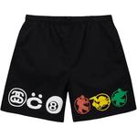 Плавки Stussy x Cactus Plant Flea Market Icon Watershort «Black» 1