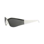 Солнцезащитные очки Gucci Shield 'White/Grey' 3