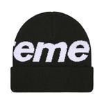 Шапки-бини Supreme Big Logo Beanie 'Black' 2