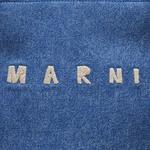 Сумки Marni Light Washed Denim Basket 'Ocean' 3