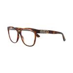Очки Gucci Cat Eye-Frame Acetate Optical Frames 'Havana/Transparent' 3