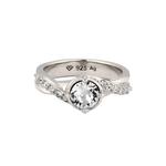 Кольцо с кристаллами Swarovski® – серебро 925 пробы 4