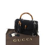 Большая сумка-сэтчел GG Neoprene New Bamboo с верхней ручкой (2000-2015 годы) 2