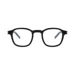 Glasses Saint Laurent Round-Frame Acetate Optical Frames 'Черный/Прозрачный' 1