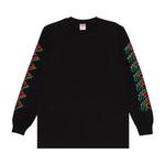 Футболка с длинным рукавом Supreme Strawberries Long-Sleeve Tee 'Black' 1