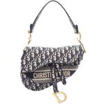 Сумка на плечо Oblique Embroidered Canvas Saddle Bag (2010-2026 годы) 1