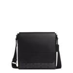 Houston Map Bag In Signature Canvas в цвете Charcoal/ Black CZ399 1