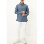 Chambray Однотонная рубашка 4