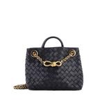 Маленькая сумка-сэтчел Andiamo Chain Top Handle Bag Intrecciato Nappa 1
