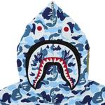 Молнии BAPE ABC Camo Shark Full Zip Hoodie 'Blue' 3