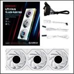 LIAN LI UNI FAN TL LCD FLEX Reverse Blade 120mm 3 in 1 обратный вентиляторный комплект - White 2