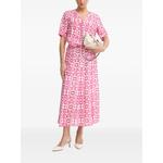 geometric-print elasticated-waist midi skirt 2