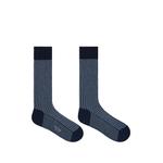 cotton-blend striped socks 2