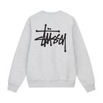 Свитеры Stussy Basic Crew «Эш Хезер» 2