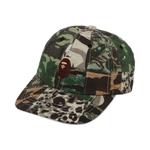 Кепки BAPE Camo Patchwork Panel Cap 'Green' 1