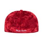 Кепки Supreme Crushed Velvet Box Logo New Era 'Red' 4
