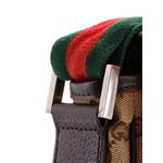Web Strap Flap Messenger GG Canvas Medium crossbody bag 5
