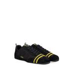 Wrap contrast-stripe panelled sneakers 2