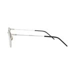 Очки Saint Laurent Round Metal Optical Frames 'Black/Silver/Transparent' 3