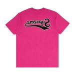 Футболки Supreme Backwards Tee 'Fuchsia' 1