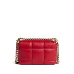 logo-plaque quilted leather bag 2