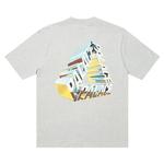 Футболки Palace Tri-Chrome T-Shirt 'Grey Marl' 2