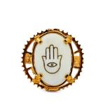 Кольцо Hamsa с гравировкой 1