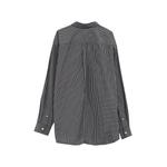 Anagram-embroidered checked shirt 2