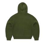 Худи Corteiz Huey Knit Hoodie «Оливковый» 2