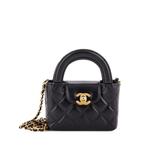 Стеганая сумка через плечо Kelly Top Handle Shopping Bag 1