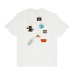 Футболки Stussy World Tour Flags Tee 'White' 2