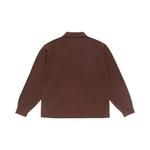 Поло Stussy Classic Pique Long-Sleeve Polo 'Brown' 2