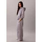Худи с длинным рукавом из махровой ткани с тканым лейблом - Calvin Klein Jeans 4