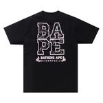 Футболки BAPE Sakura Photo Ape Head Tee 'Black' 2