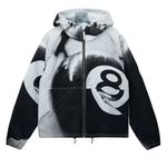 Верхняя одежда Stussy 8 Ball Beach Shell 'Оттенки серого' 1