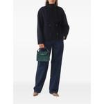 suede logo-plaque tote bag 2
