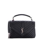 Classic Monogram College Bag Matelasse Chevron Leather Medium crossbody bag 1