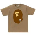 Топы BAPE Big Ape Head Tee 'Beige' 1