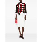 ruffle-trimmed flared skirt 2