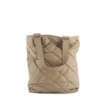 Hot Steam Padded Open Leather Tall tote bag 1