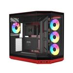 HYTE Y50 RGB ATX корпус - Черно-красный 1