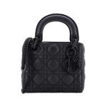 Ultra Matte Lady Dior Chain Bag Cannage Quilt Calfskin Mini shoulder bag 1